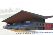 Soļotāja Jāņa Daliņa vārdā nosauktais stadions Valmierā